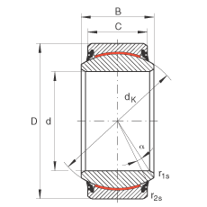 PS GE80-UK-2RS,  DIN ISO 12 240-1 ˜, Soɂȴܷ