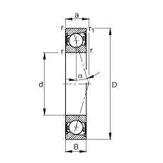 SS B7201-C-2RSD-T-P4S, {Ɍb|  = 15㣬ɂȴܷǽ|Ӈ