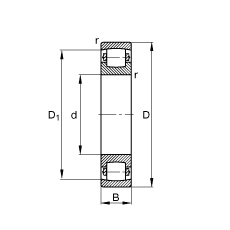 ΝLS 20219-MB,  DIN 635-1 ˜ʵҪߴ